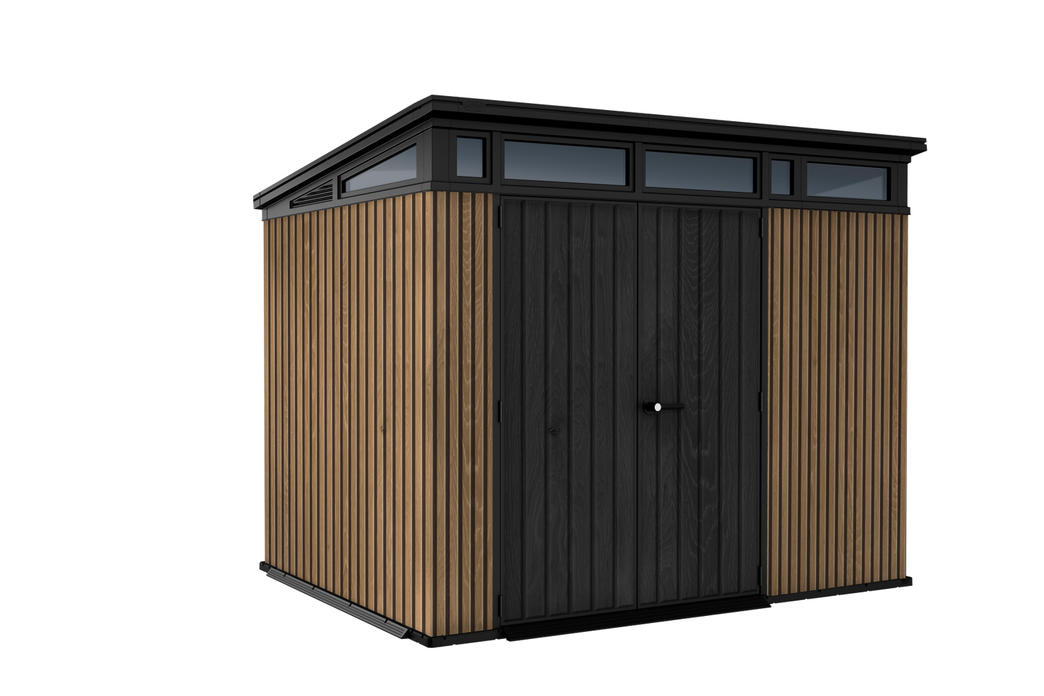 Keter Venetian Pent 97 Tuinhuis - 279x218x226cm - Bruin