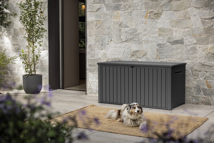 Keter Southwood Opbergbox - 643L - 146,3x73x70 cm - Grijs