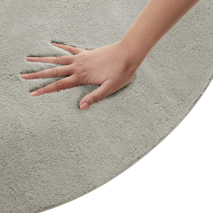 tectake® Kortpolig vloerkleed Soft Zone - Zandkleur