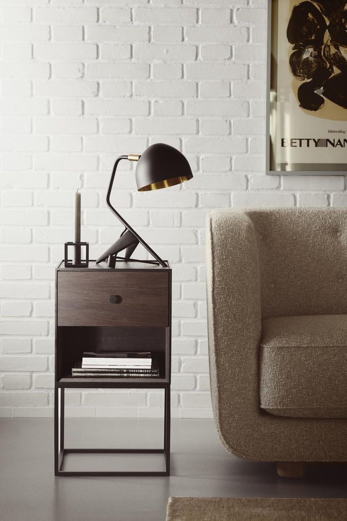 Audo Copenhagen Frame 35 nachtkastje met 2 laden Fjord