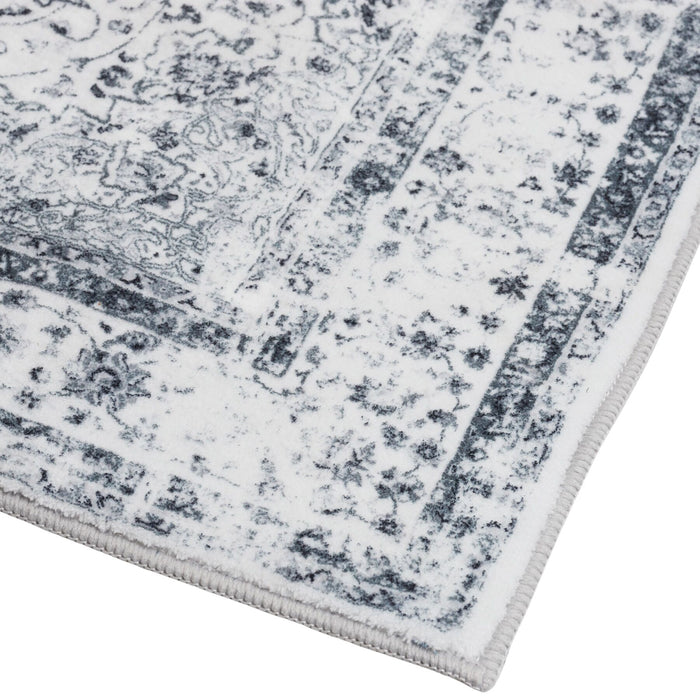 tectake® Vintage design vloerkleed Aliya, laagpolig 60 x 110 cm