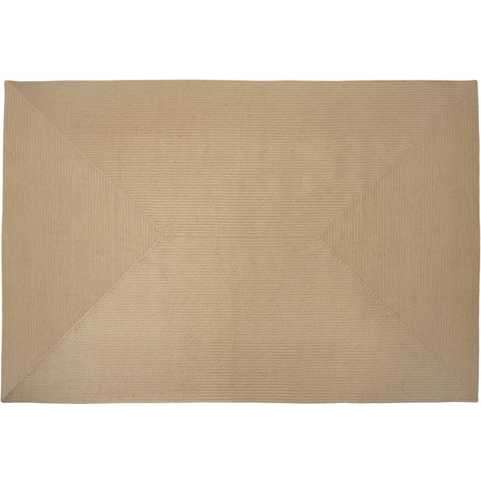 tectake® Gevlochten vloerkleed Vibe van jute, boho-stijl 200 x 290 cm