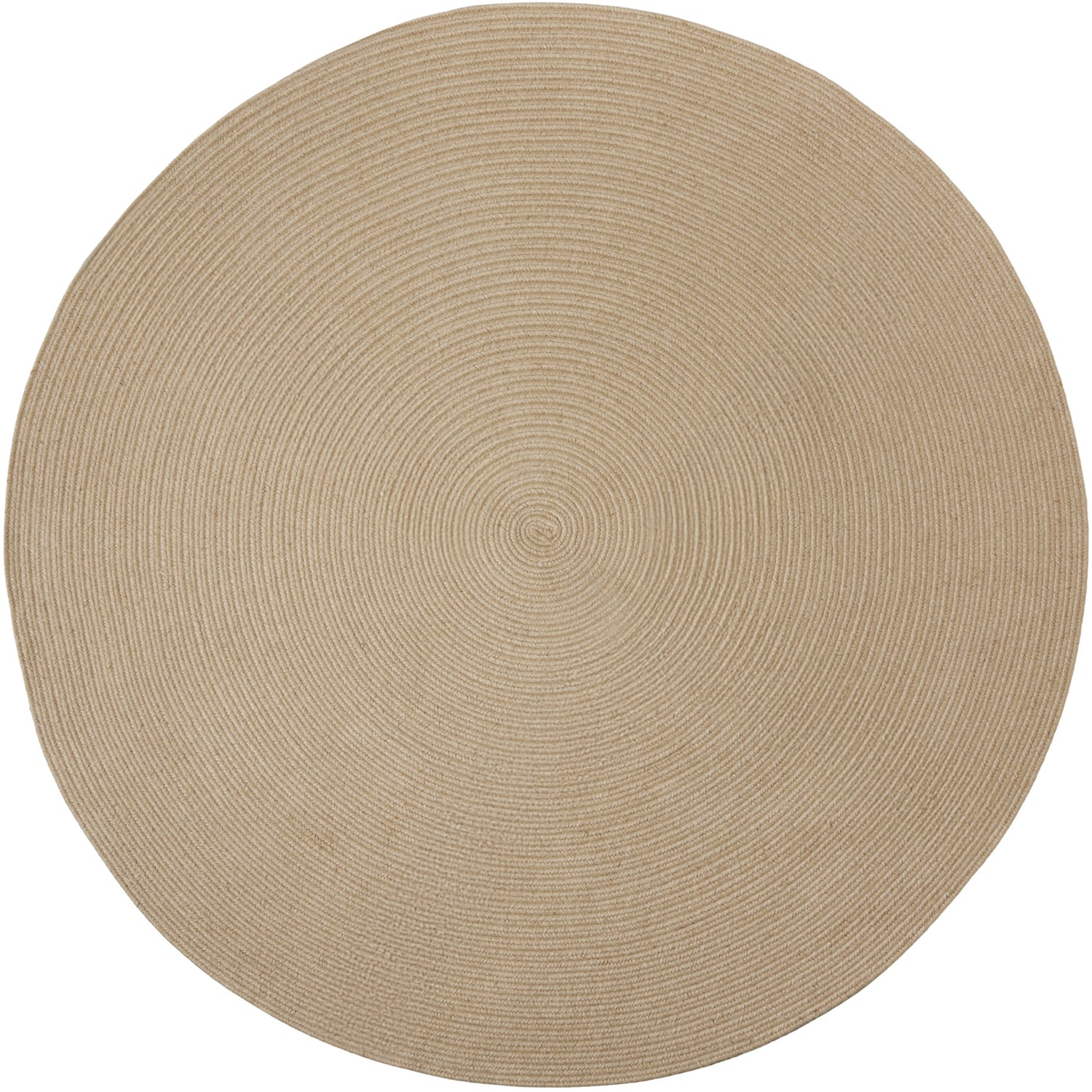 tectake® Geweven vloerkleed Vibe van jute- en kunststofvezels - Bruin