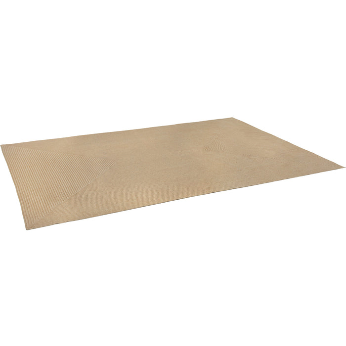 tectake® Gevlochten vloerkleed Vibe van jute, boho-stijl 200 x 290 cm