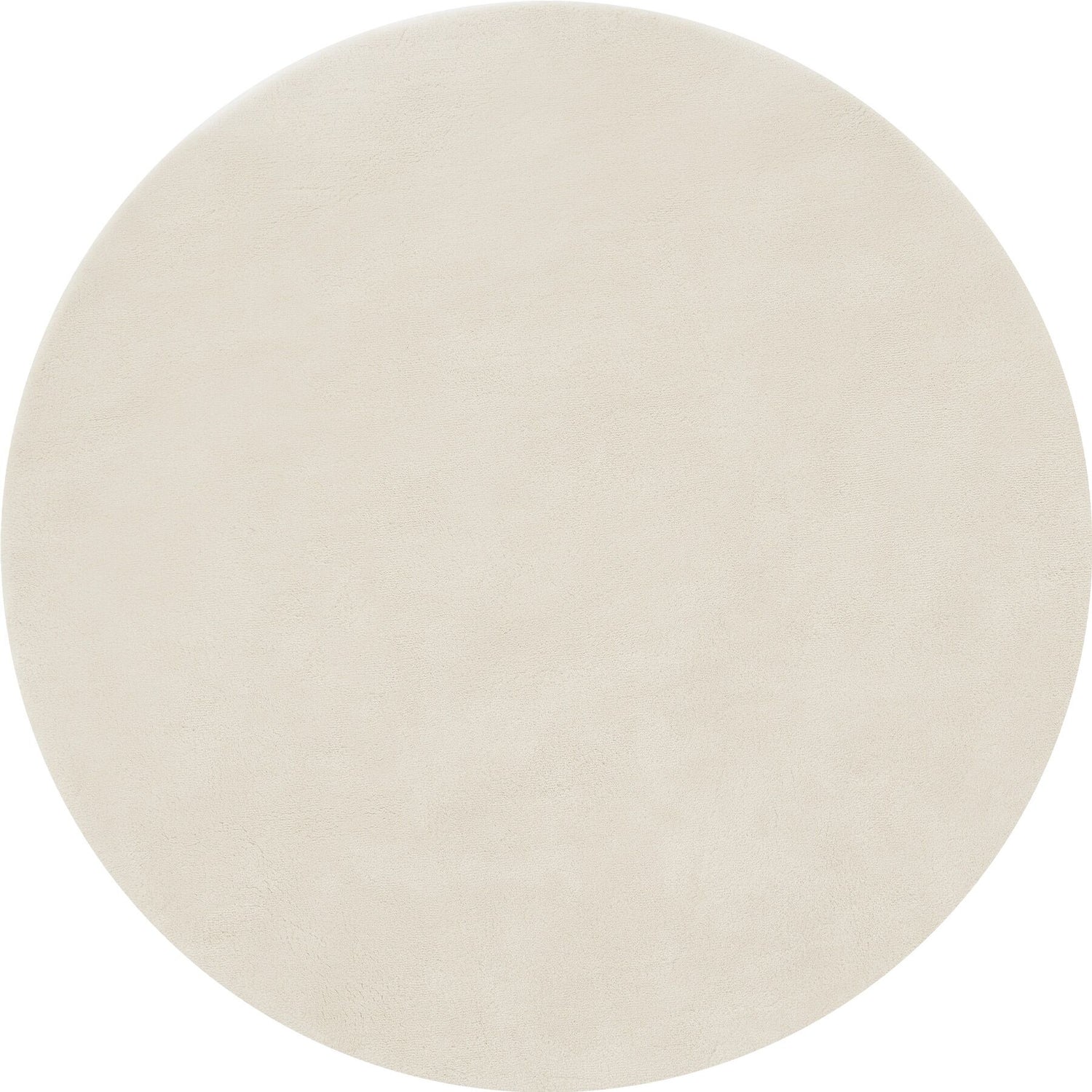 tectake® Kortpolig vloerkleed Soft Zone - Crème