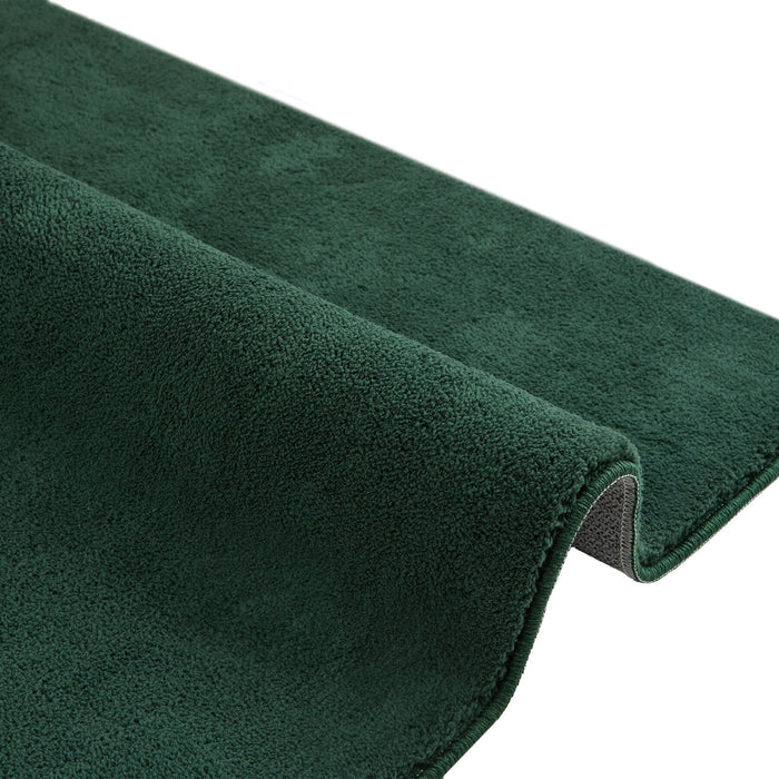 tectake® Kortpolig vloerkleed Soft Zone 140 x 200 cm - Groen