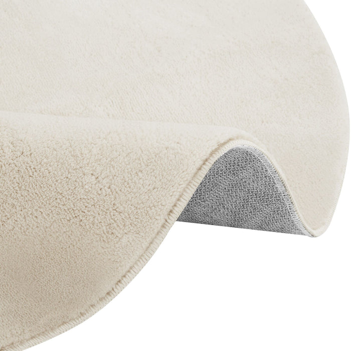 tectake® Kortpolig vloerkleed Soft Zone - Crème