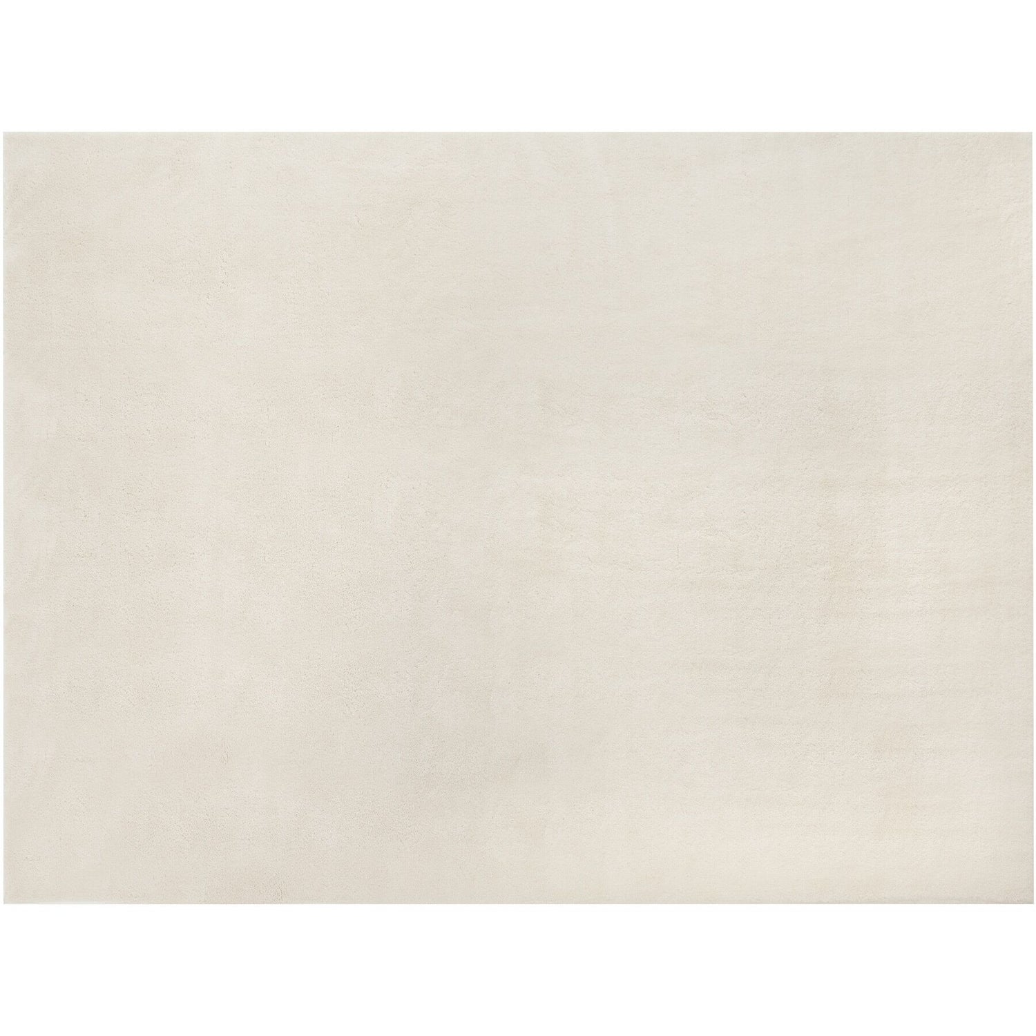 tectake® Kortpolig vloerkleed Soft Zone 160 x 230 cm - Crème