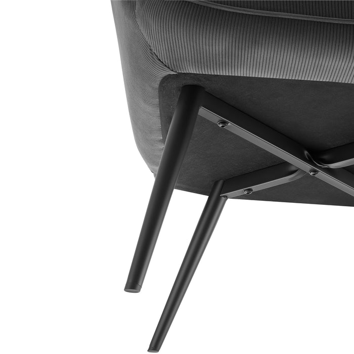 tectake® Fauteuil Hygge gestoffeerd, ergonomisch, draagkracht 150 kg