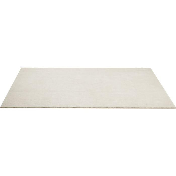 tectake® Kortpolig vloerkleed Soft Zone 160 x 230 cm - Crème