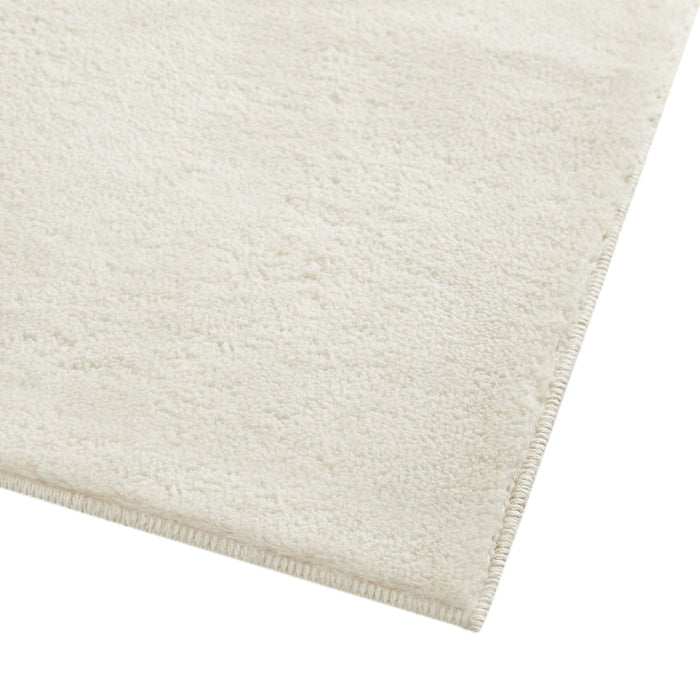tectake® Kortpolig vloerkleed Soft Zone 160 x 230 cm - Crème