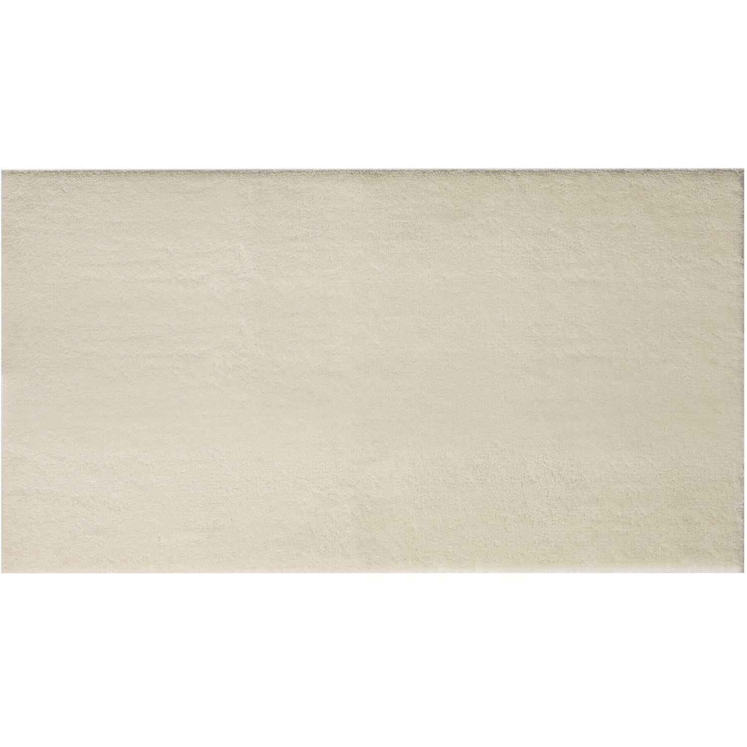 tectake® Kortpolig vloerkleed Soft Zone 80 x 150 cm - Beige
