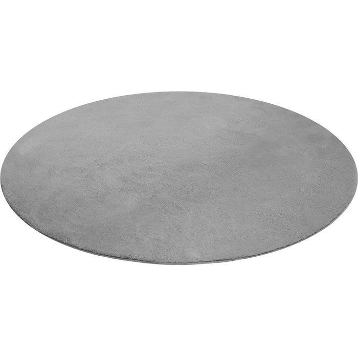 tectake® Kortpolig vloerkleed Soft Zone - Grijs
