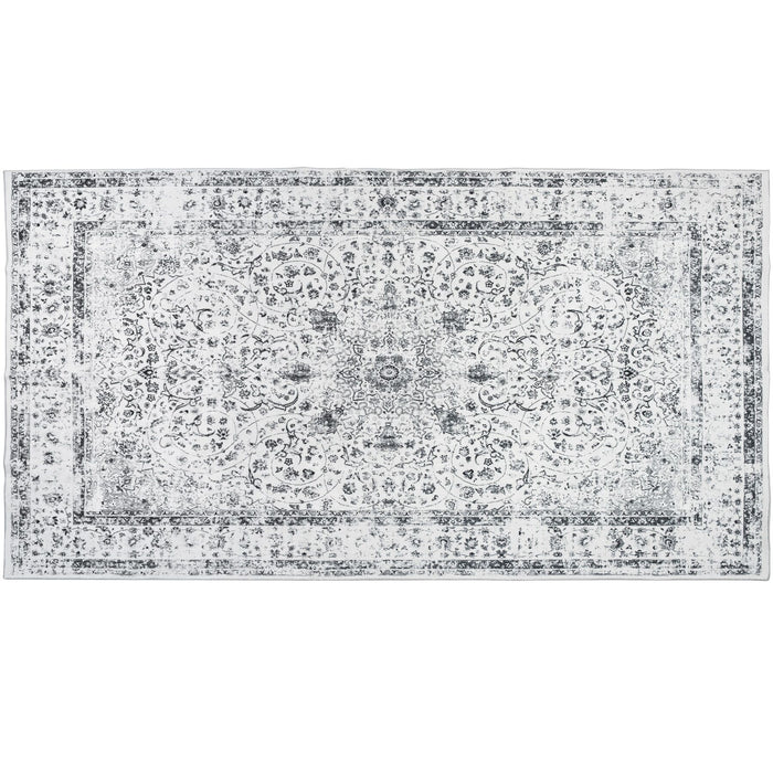 tectake® Vintage design vloerkleed Aliya, laagpolig 80 x 150 cm