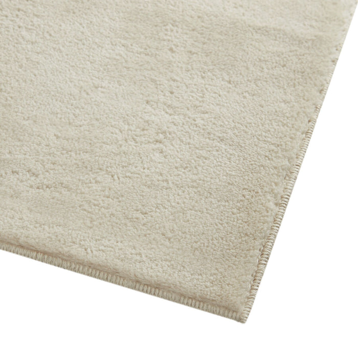 tectake® Kortpolig vloerkleed Soft Zone 120 x 170 cm - Beige