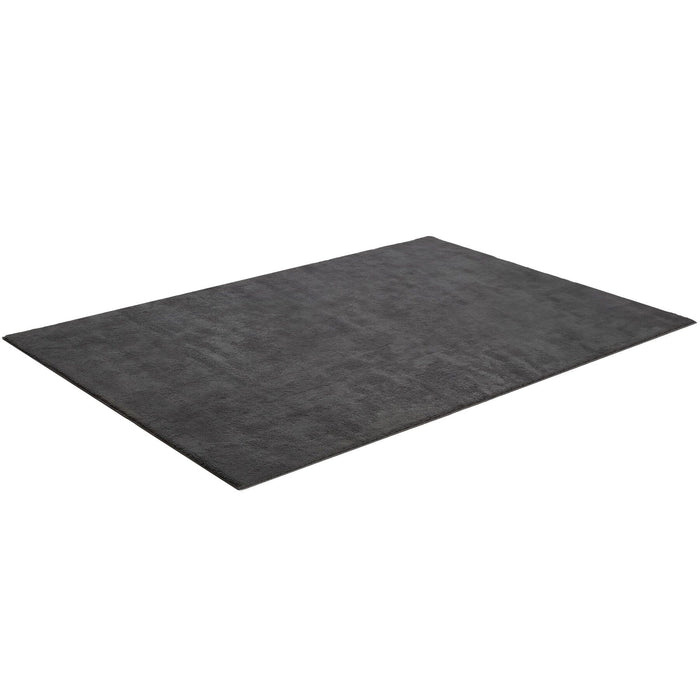 tectake® Kortpolig vloerkleed Soft Zone 120 x 170 cm - Antraciet