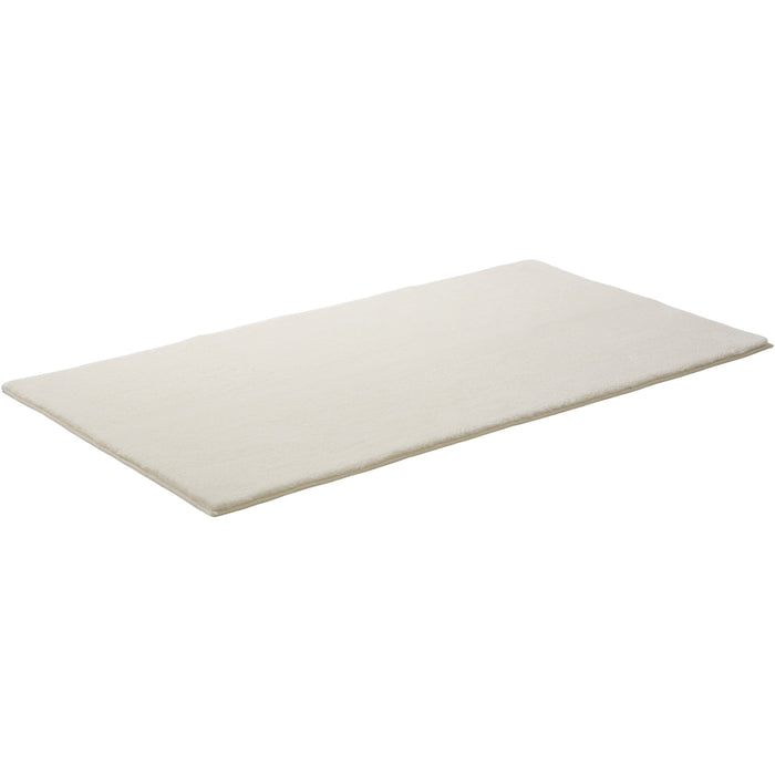 tectake® Kortpolig vloerkleed Soft Zone 80 x 150 cm - Crème