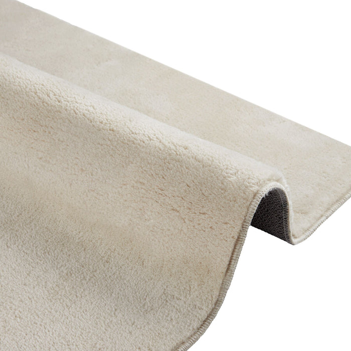 tectake® Kortpolig vloerkleed Soft Zone 160 x 230 cm - Beige