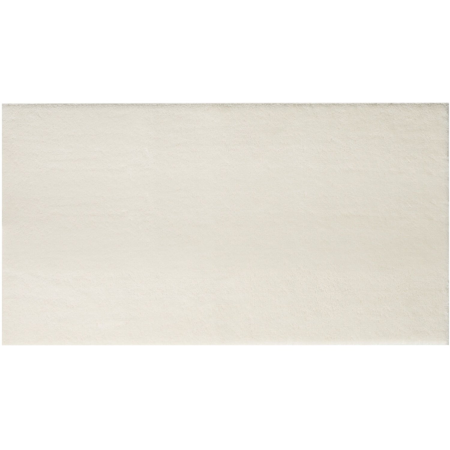 tectake® Kortpolig vloerkleed Soft Zone 60 x 110 cm - Crème