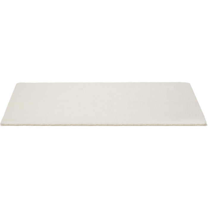 tectake® Kortpolig vloerkleed Soft Zone 60 x 110 cm - Crème