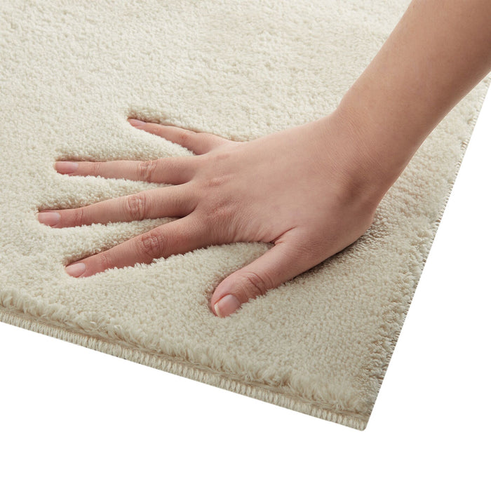 tectake® Kortpolig vloerkleed Soft Zone 160 x 230 cm - Beige