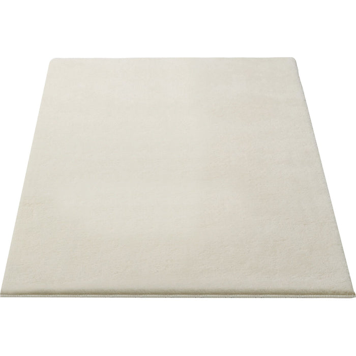 tectake® Kortpolig vloerkleed Soft Zone 60 x 110 cm - Crème