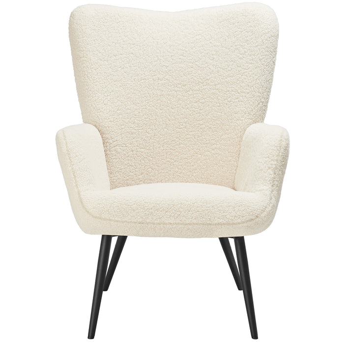 tectake® Fauteuil Hygge gestoffeerd, ergonomisch, draagkracht 150 kg