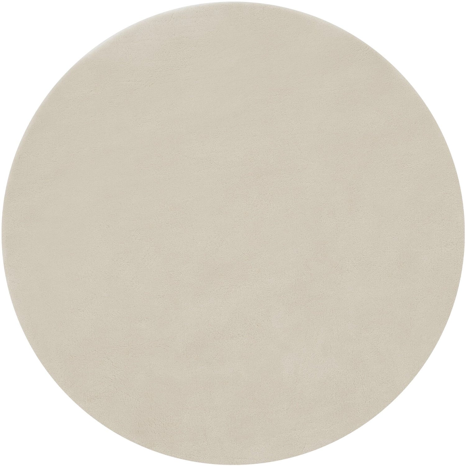 tectake® Kortpolig vloerkleed Soft Zone - Beige