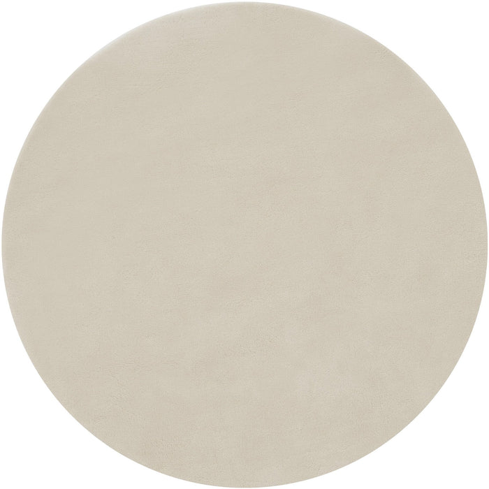 tectake® Kortpolig vloerkleed Soft Zone - Beige