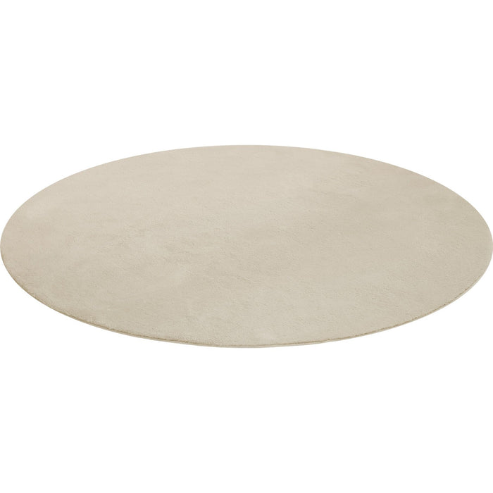tectake® Kortpolig vloerkleed Soft Zone - Beige