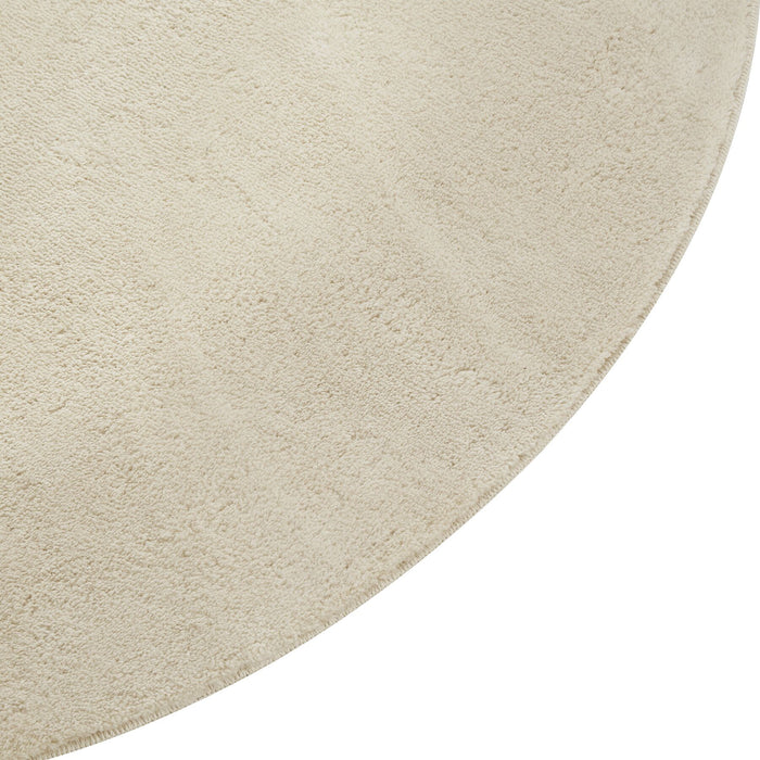 tectake® Kortpolig vloerkleed Soft Zone - Beige