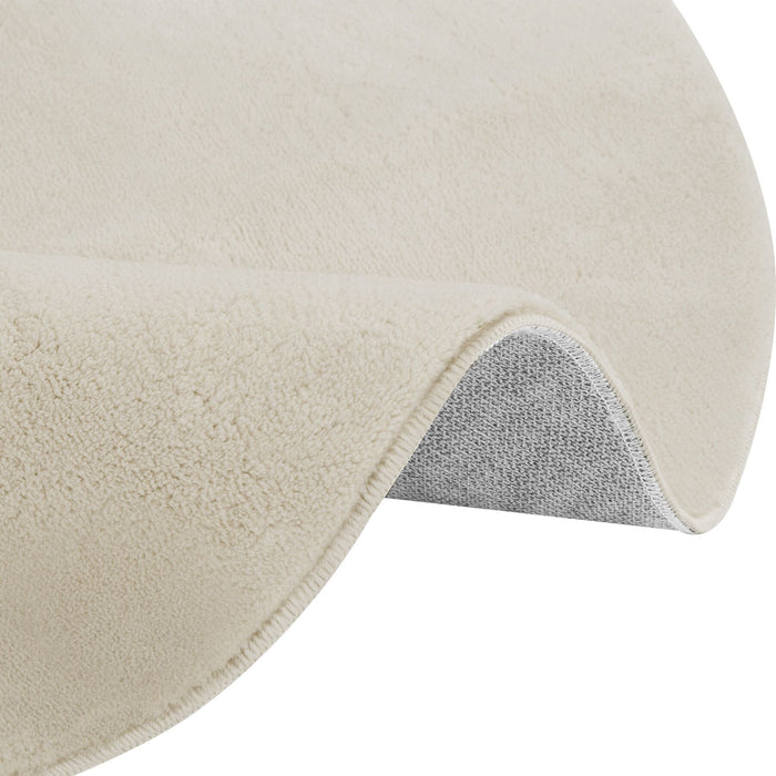 tectake® Kortpolig vloerkleed Soft Zone - Beige