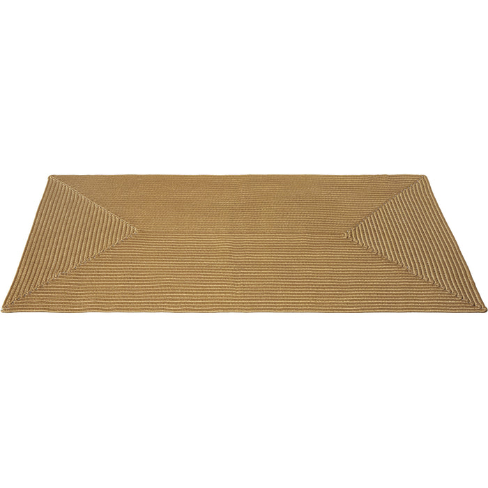 tectake® Gevlochten vloerkleed Raya in jute-look 80 x 150 cm - Bruin