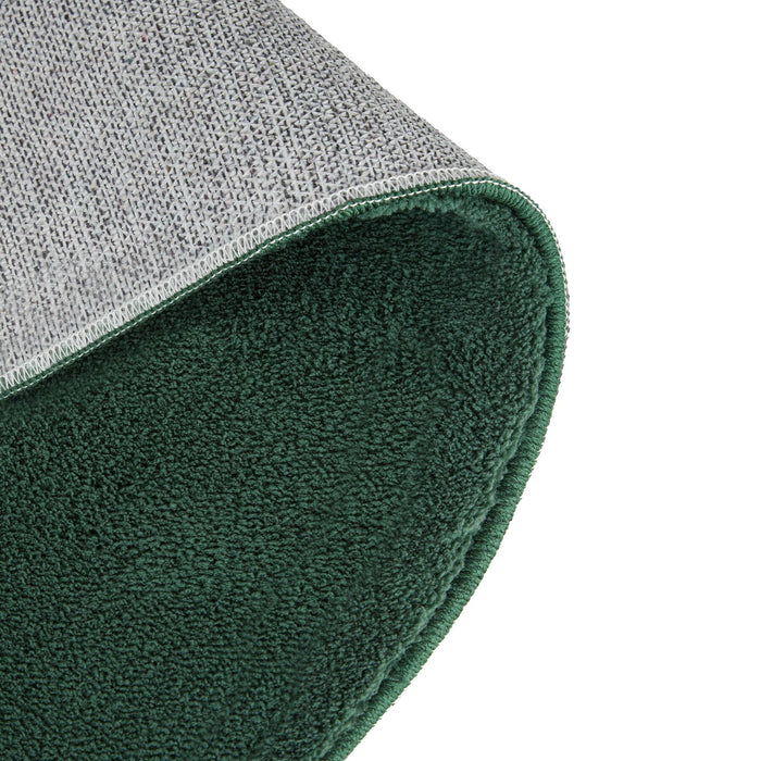 tectake® Kortpolig vloerkleed Soft Zone - Groen