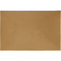 tectake® Gevlochten vloerkleed Raya in jute-look 200 x 290 cm - Bruin