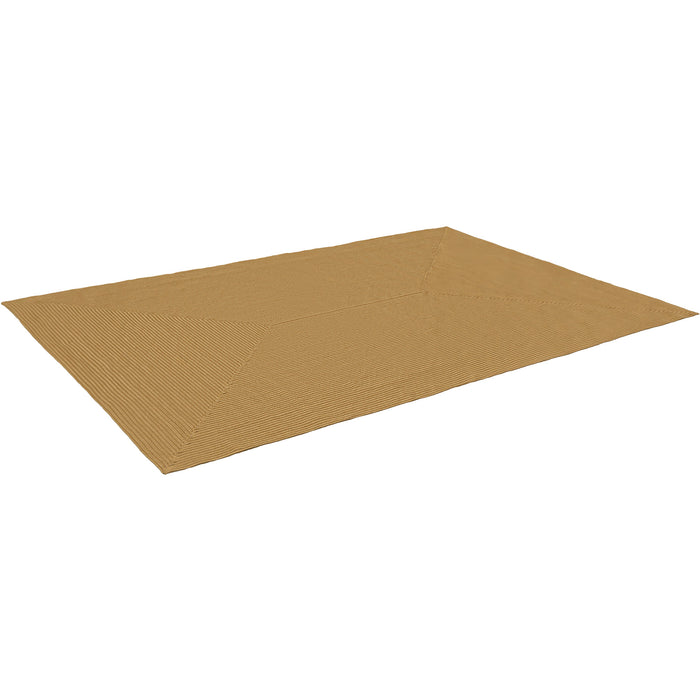 tectake® Gevlochten vloerkleed Raya in jute-look 200 x 290 cm - Bruin
