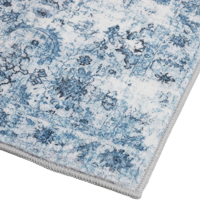 tectake® Vintage design vloerkleed Amara, laagpolig 60 x 110 cm