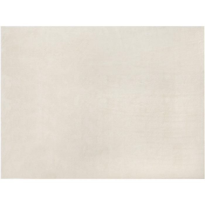 tectake® Kortpolig vloerkleed Soft Zone 120 x 170 cm - Crème