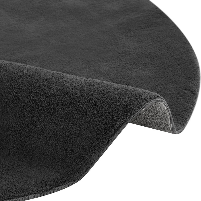tectake® Kortpolig vloerkleed Soft Zone - Antraciet