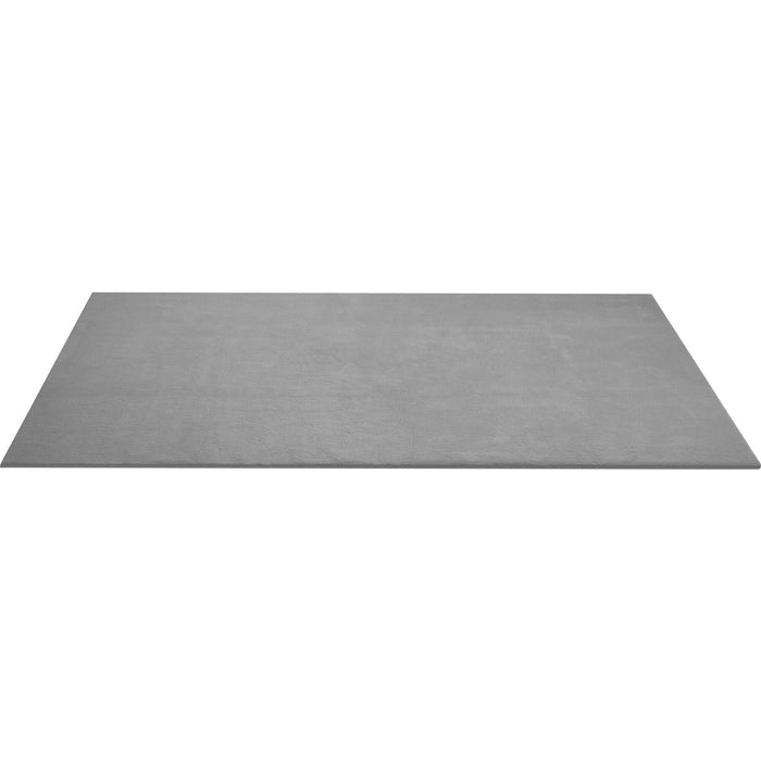 tectake® Kortpolig vloerkleed Soft Zone 160 x 230 cm - Grijs