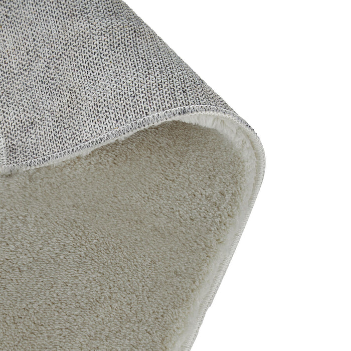tectake® Kortpolig vloerkleed Soft Zone 200 x 290 cm - Zandkleur