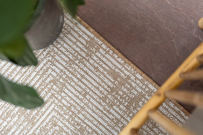 Interieur05 Jute buitenkleed Naturel Lines - 240 x 340 cm