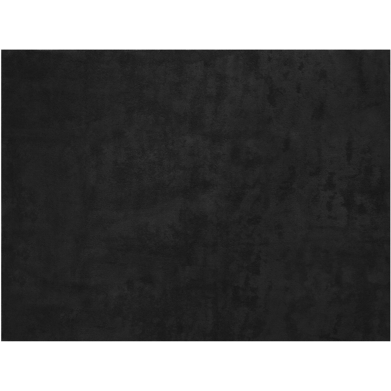 tectake® Kortpolig vloerkleed Soft Zone 120 x 170 cm - Zwart