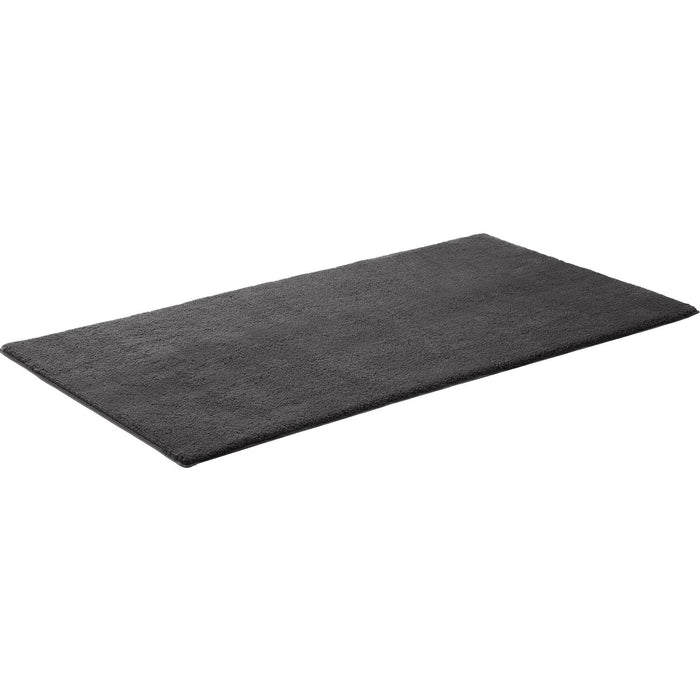 tectake® Kortpolig vloerkleed Soft Zone 60 x 110 cm - Antraciet