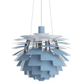 PH Artichoke hanglamp Ø480 Chrome Plated Dusty Blue
