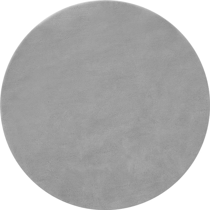 tectake® Kortpolig vloerkleed Soft Zone - Grijs