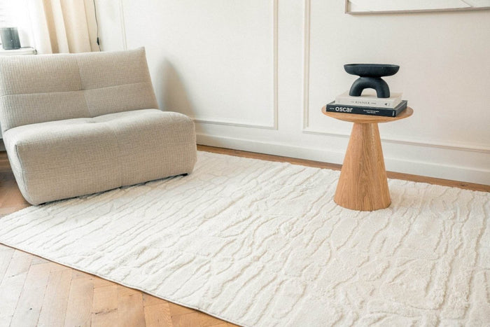 Interieur05 Scandinavisch vloerkleed Bjorn creme|wit - 240 x 330 cm