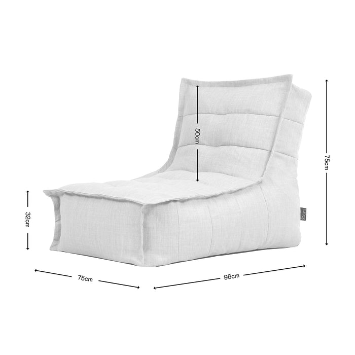 icon Dolce Lounge Zitzak - Binnen en Buiten - Saliegroen