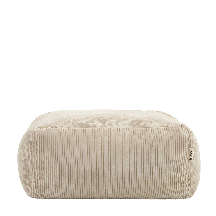 icon Zen Modulaire Bank Element - Hocker - Ribfluweel - Beige