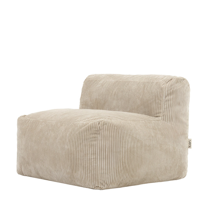 icon Zen Modulaire Bank Element - Stoel - Ribfluweel - Beige